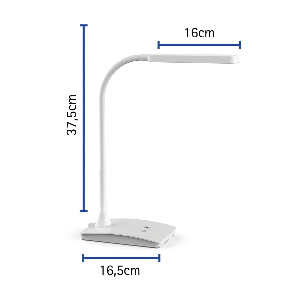 Lampka biurowa Maul LED MAULpearly BIAŁA (82017/02 ML)