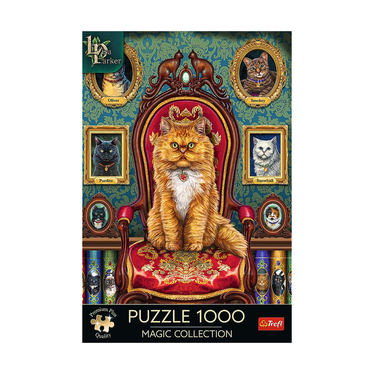 Puzzle Trefl Magic Collection Premium Plus Kotomania 1000 el. (10896)