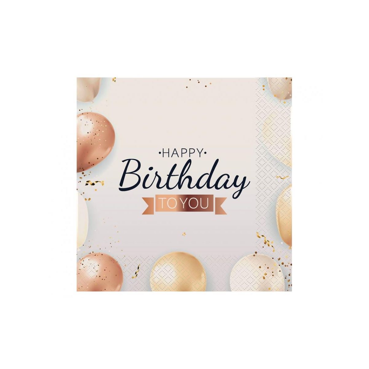 Serwetki Godan HAPPY BIRTHDAY mix papier [mm:] 330x330 (PW-SEHB)