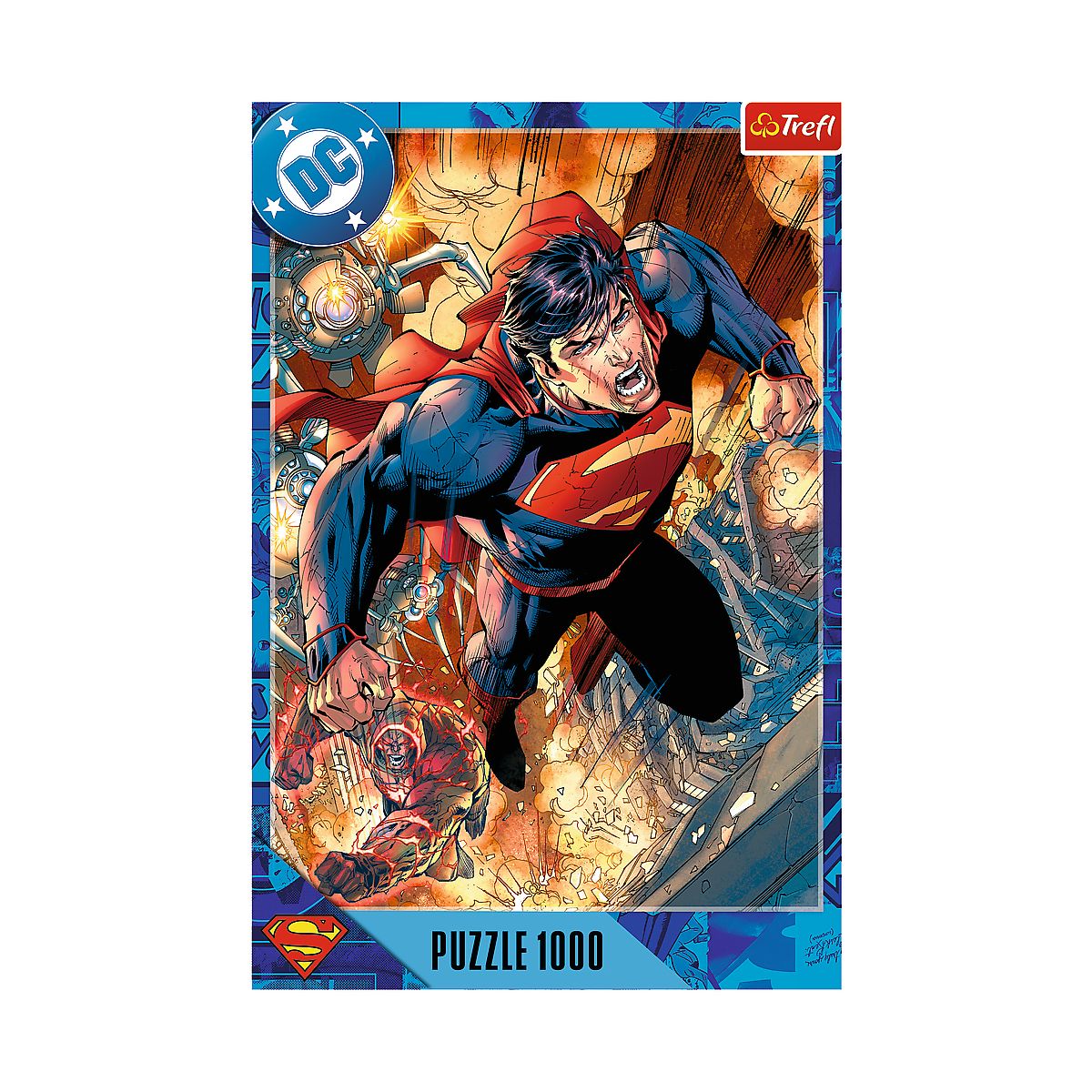 Puzzle Superman w akcji 1000 el. Trefl (10936)