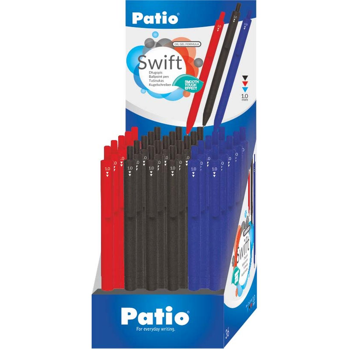 Długopis Patio mix 1,0mm (66297)