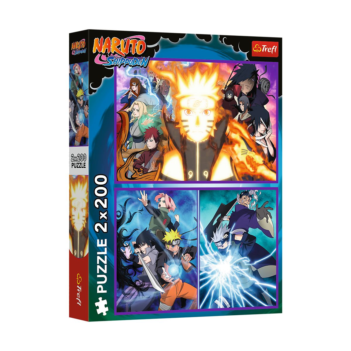 Puzzle Elio Ninja z Wioski Ukrytego Liścia 2x200 el. Trefl (13333)