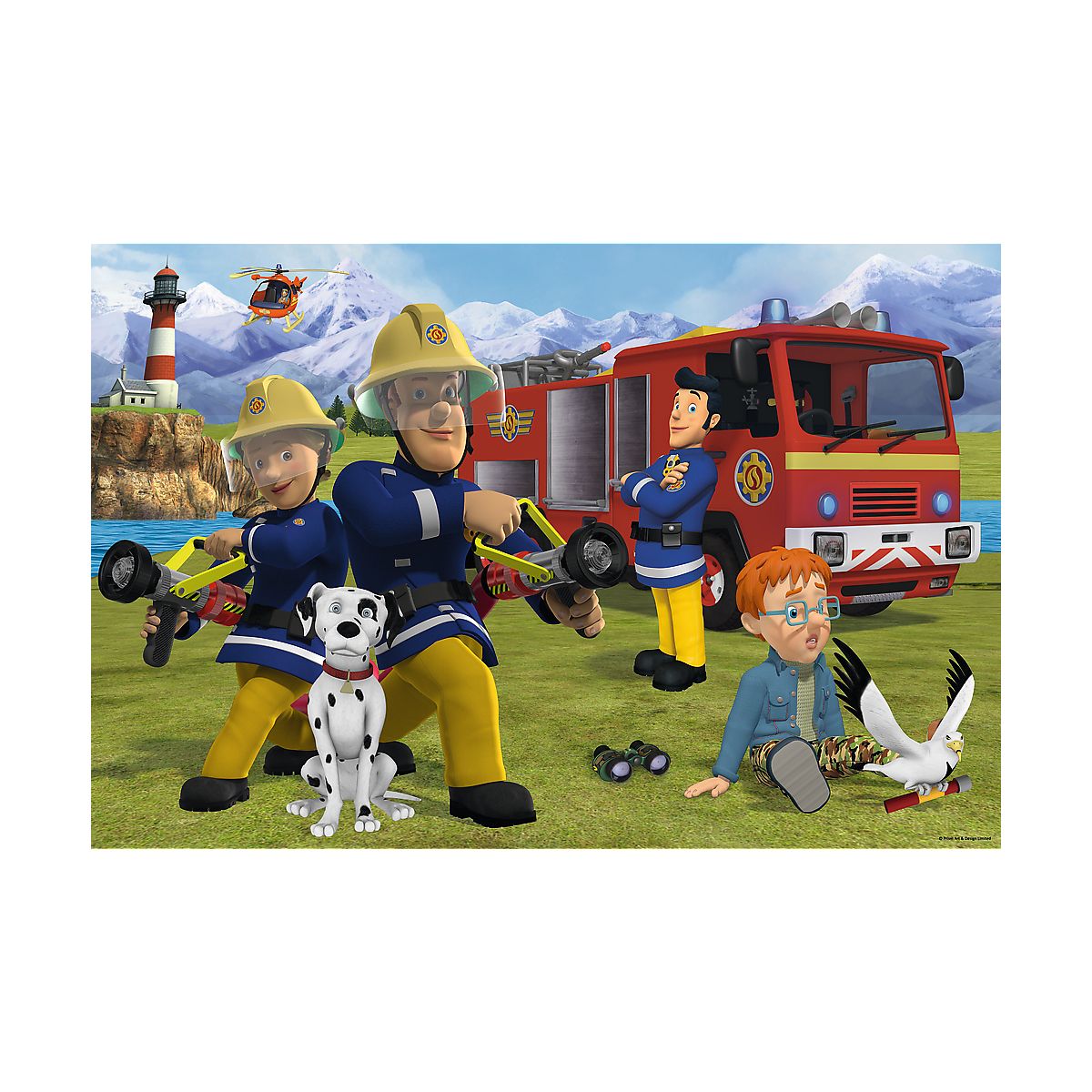 Puzzle Drużyna w akcji 15 el. Trefl (14333)