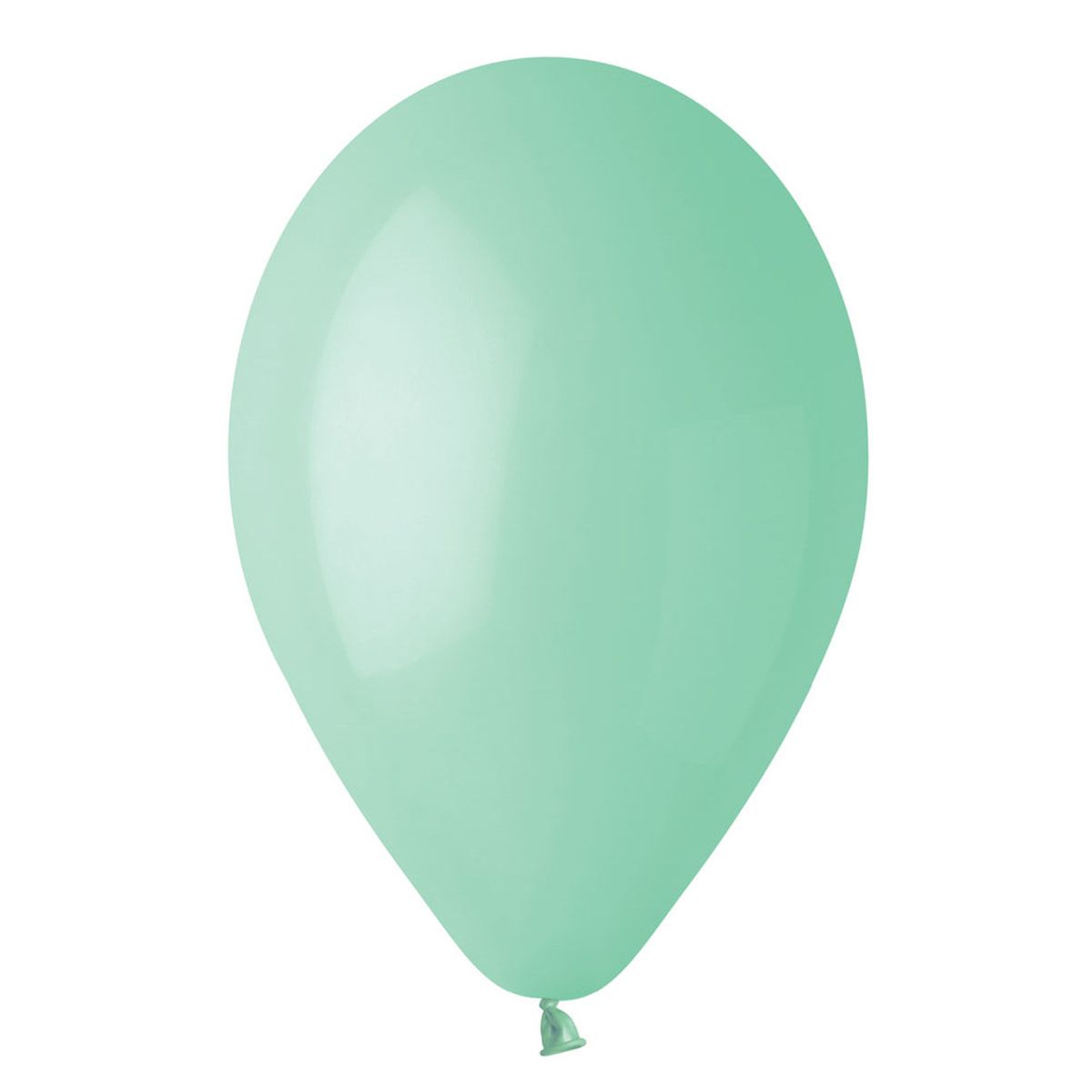 Balon gumowy Godan pastelowy, miętowy / 50szt. miętowy 330mm 13cal (G120/77)