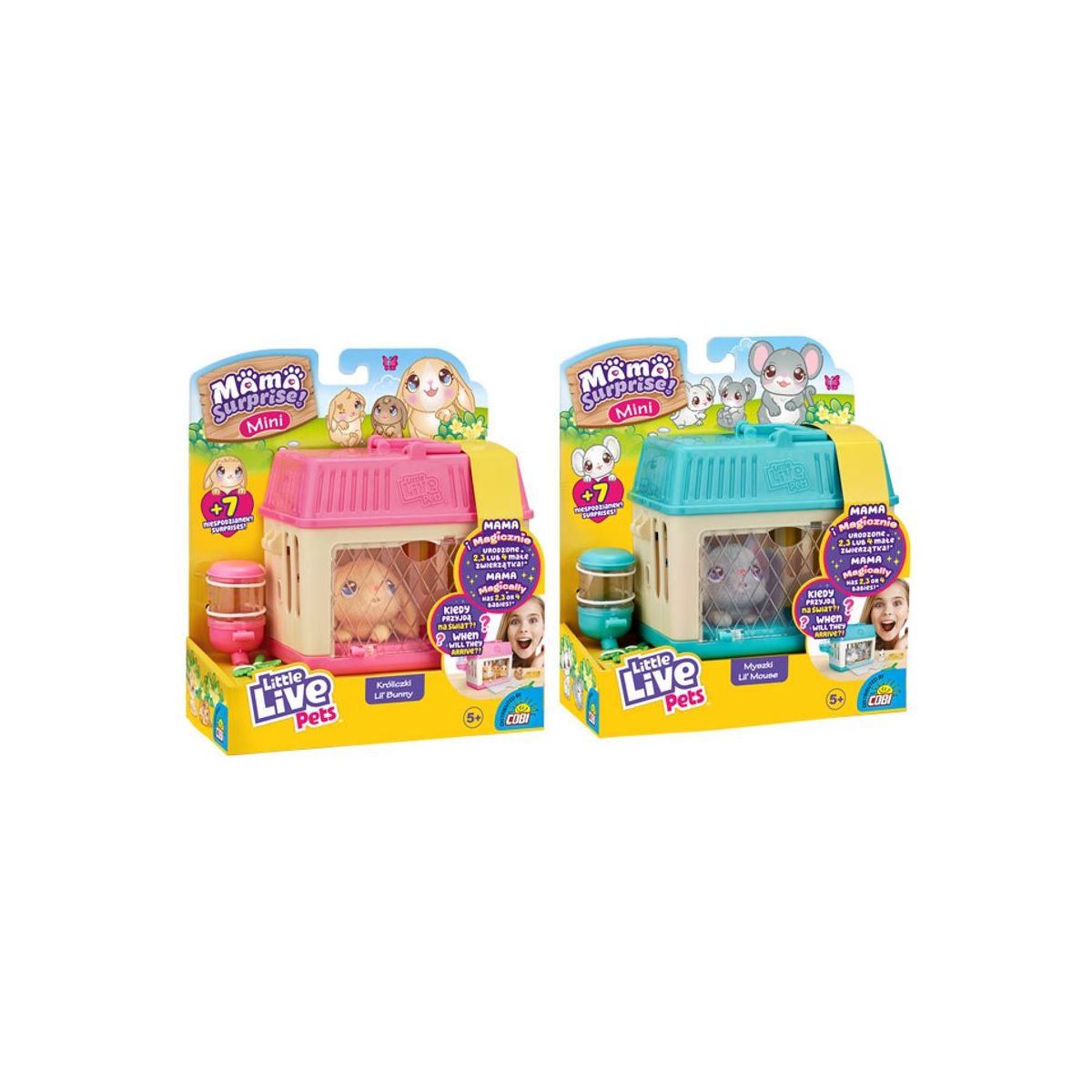 Figurka Cobi Little Live Pets Mama Surprise Mini (26509)