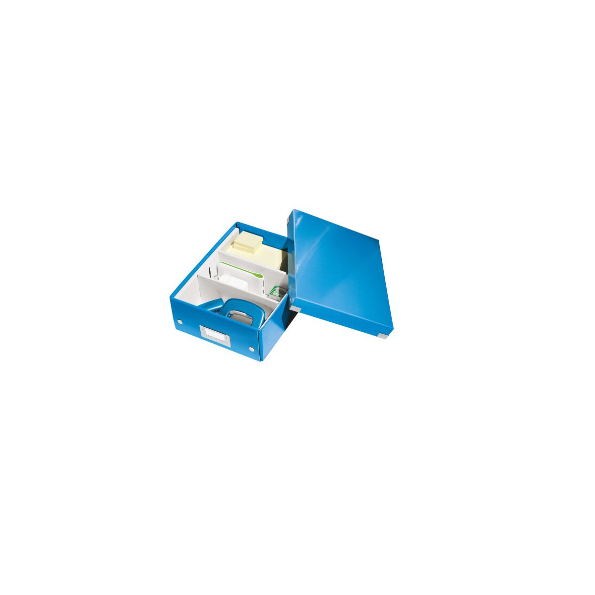 Pudło archiwizacyjne Click & Store z przegródkami B5 niebieski karton [mm:] 220x100x 285 Leitz (60570036)