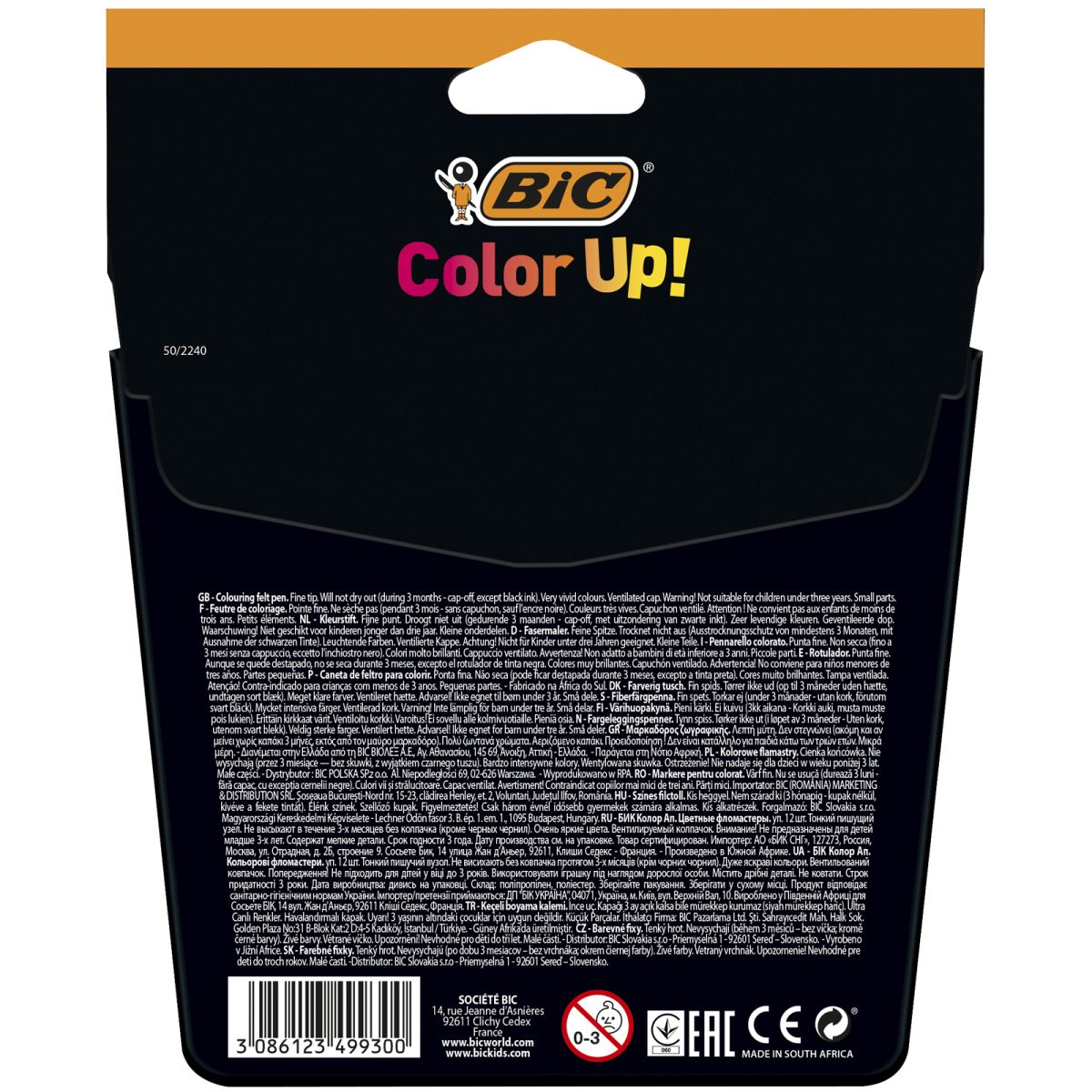 Flamaster 12 kol. Bic (950542)