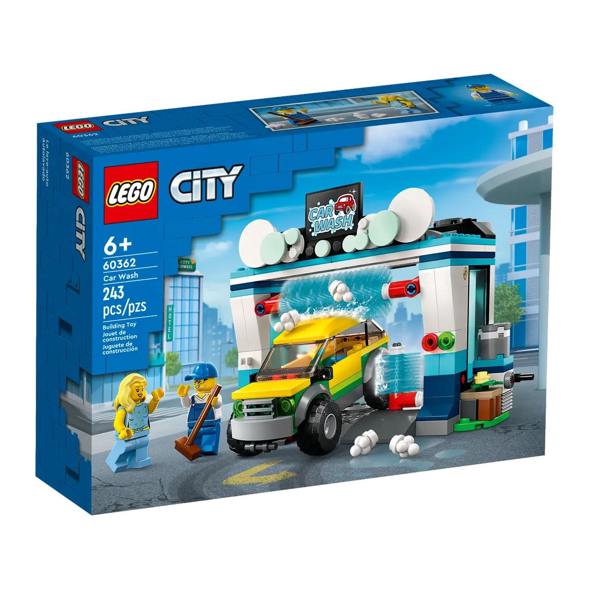 Klocki konstrukcyjne Lego City Myjnia samochodowa (60362)