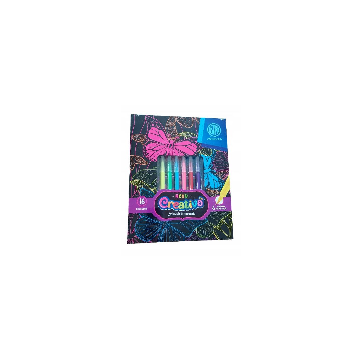 Zestaw plastyczny do kolorowania Animals Astra Fun (601024001)