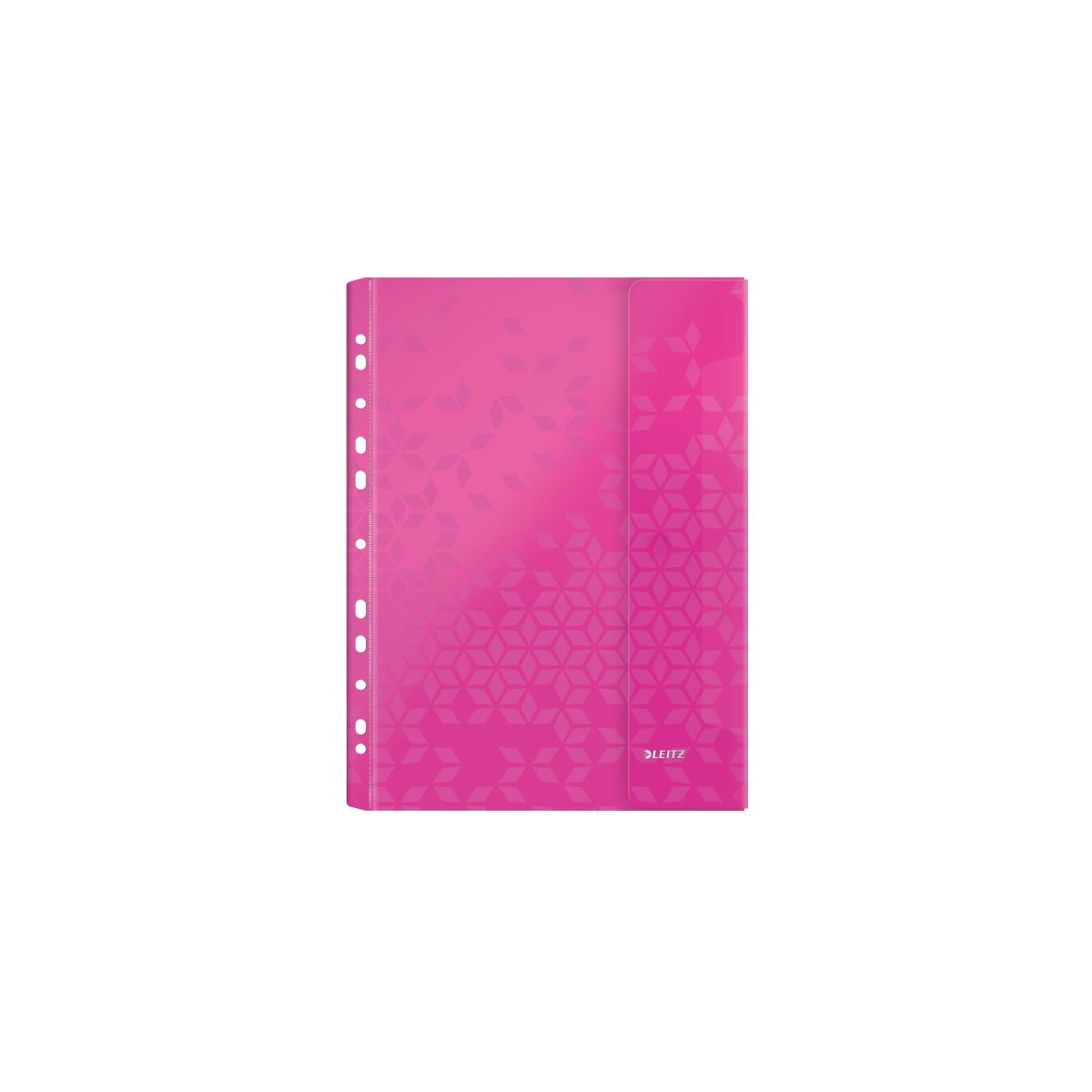 Koszulki na dokumenty Leitz WOW groszkowe A4 kolor: mix z boczną klapką (47070099)