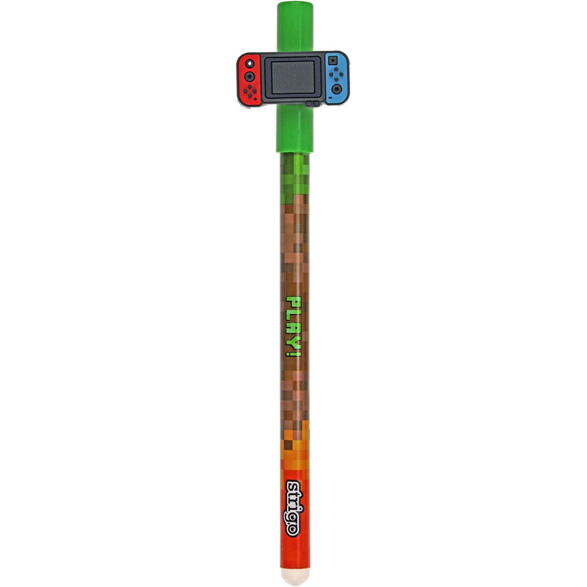 Długopis wymazywalny GAMING 5902315577572 niebieski 0,5mm Strigo (SSC194)