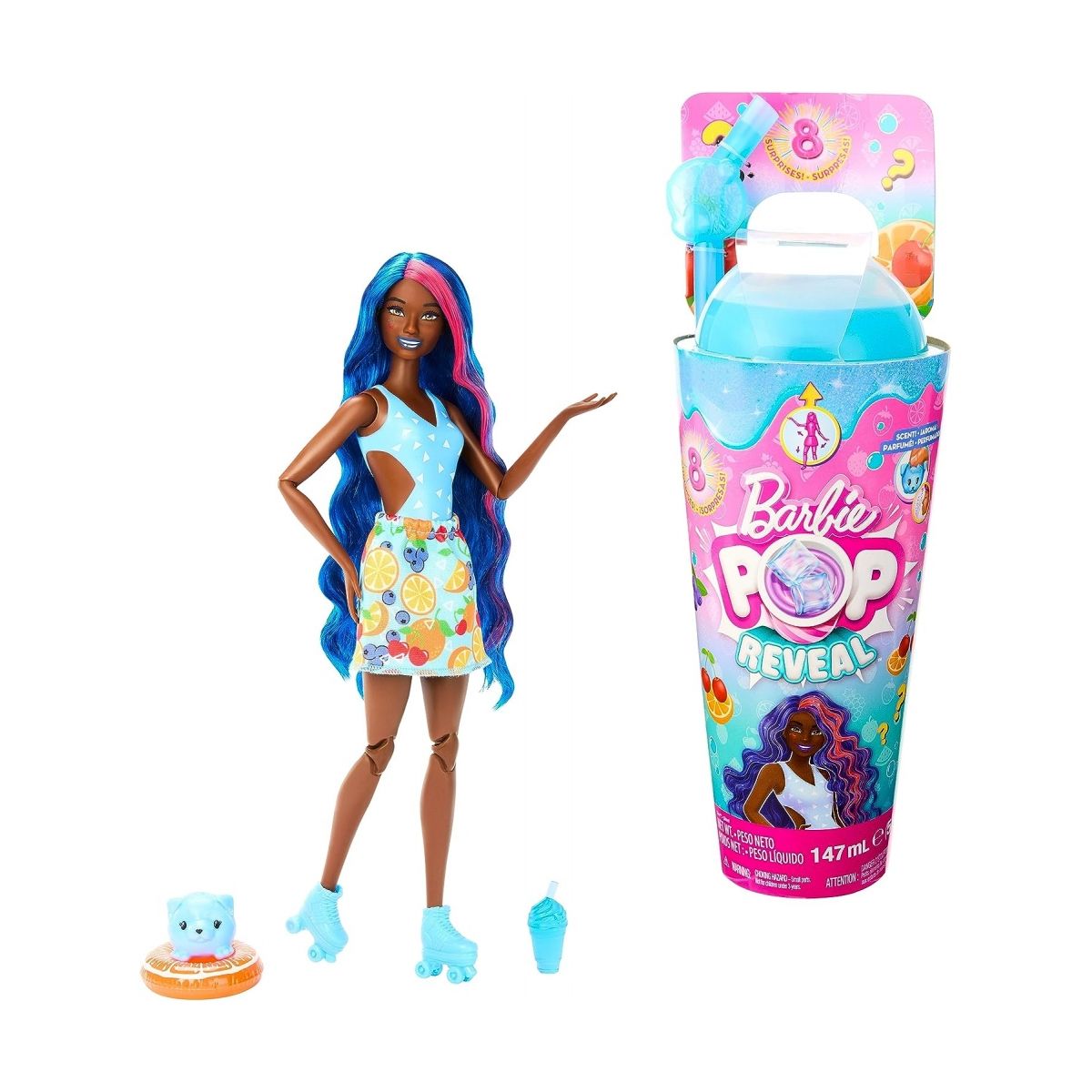 Lalka Barbie Pop Reveal owocowy sok mix [mm:] 290 (HNW40)