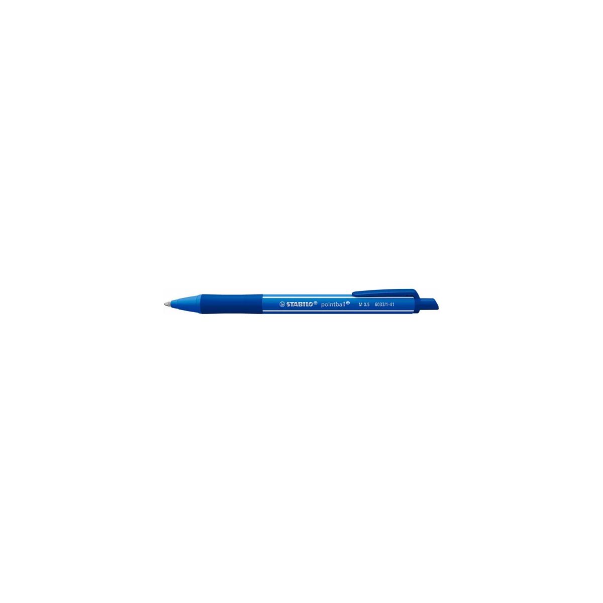 Długopis colorfull niebieski 0,5mm Stabilo (6033/1-41)