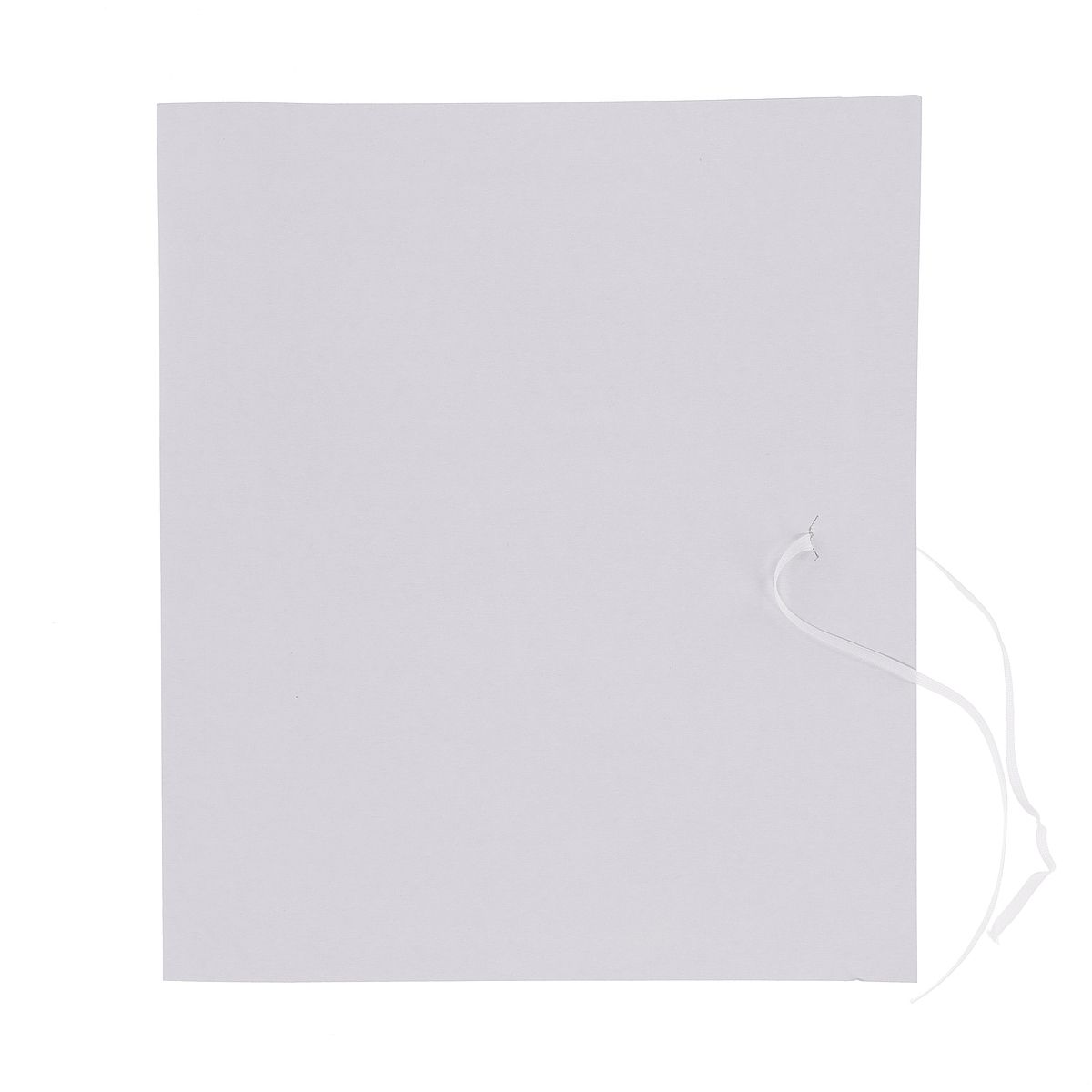 Teczka kartonowa wiązana grzbiet 3cm A4 biała 250g Barbara