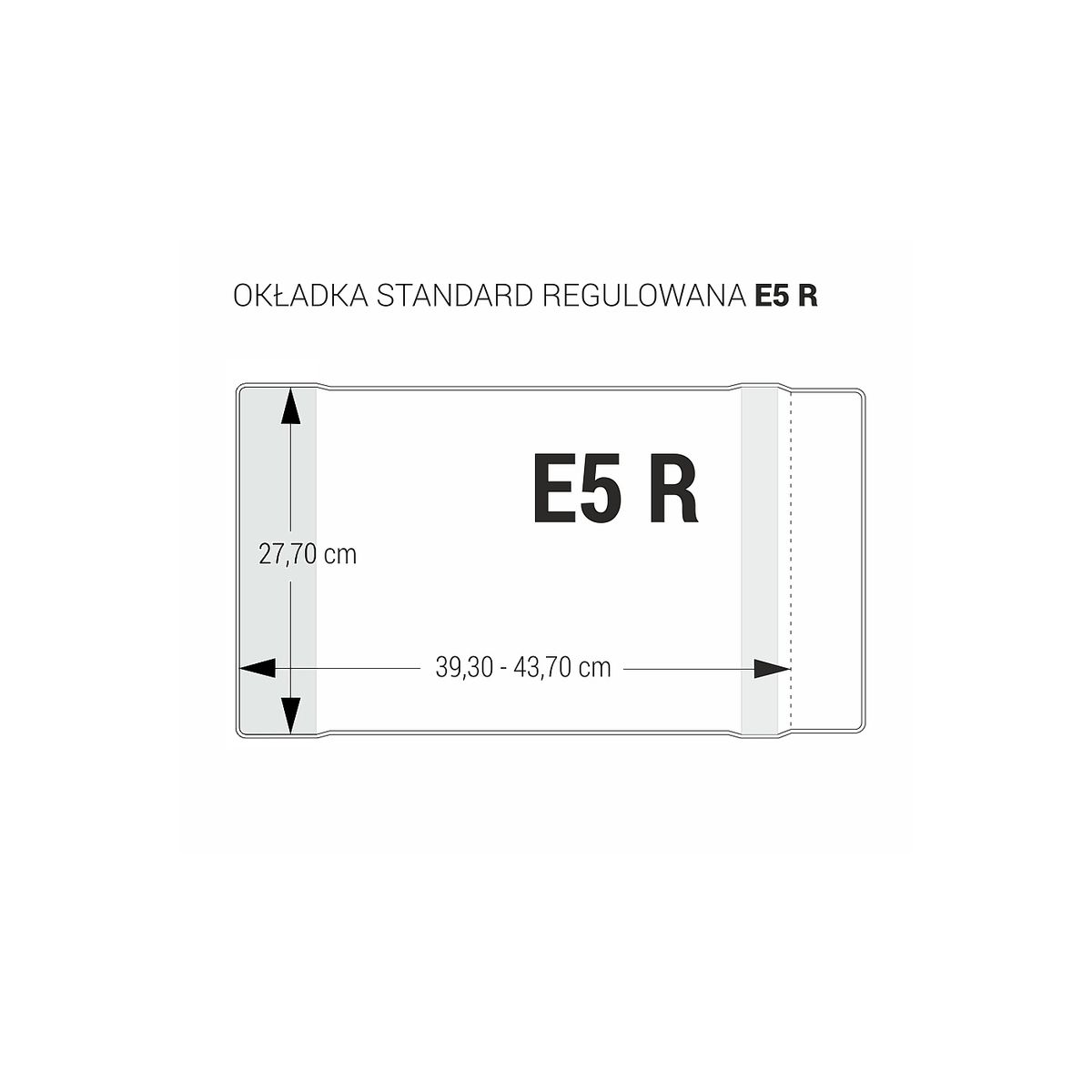 Okładka Biurfol Standard regulowana E5 R (OZB5-48)