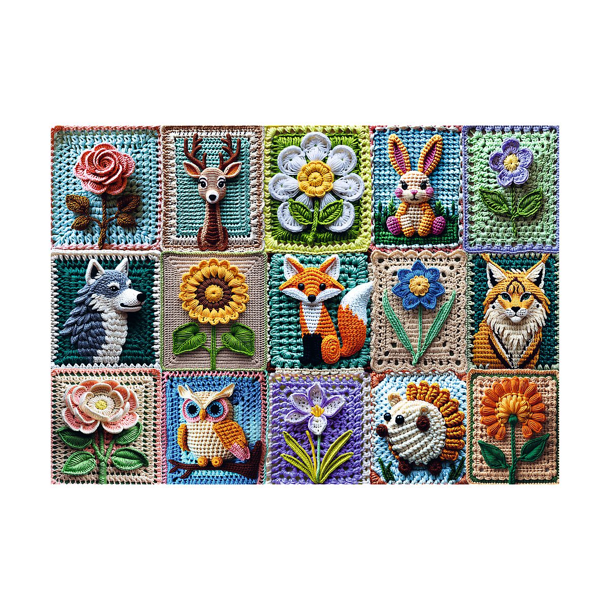 Puzzle Szydełkowanie 1000 el. Trefl (10950)