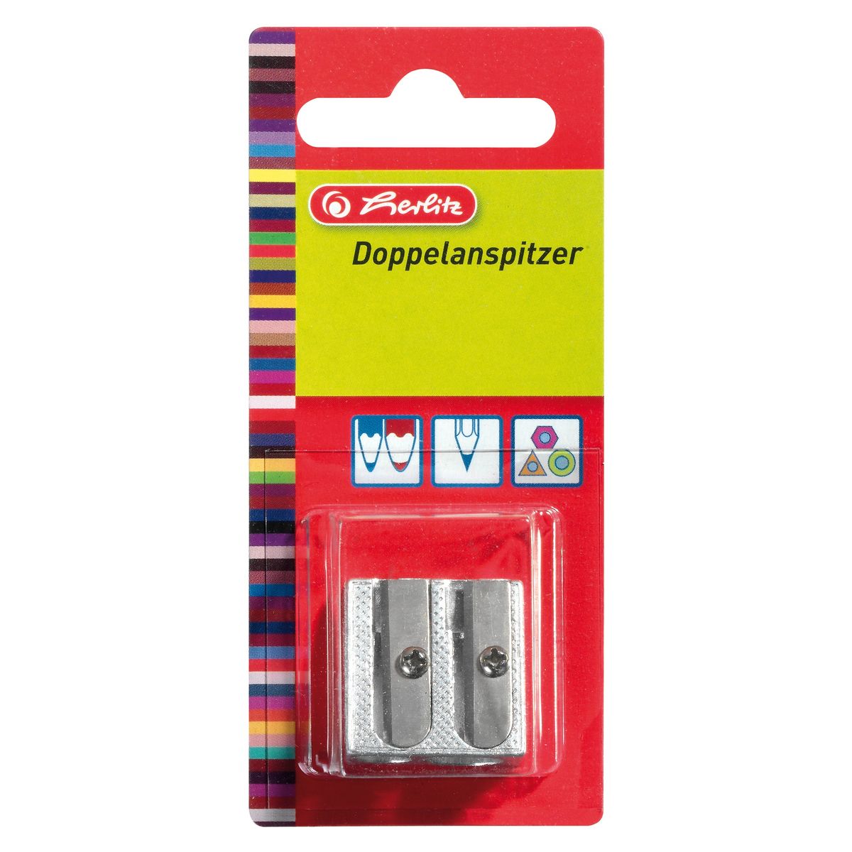 Temperówka 8680324 srebrny metal Herlitz (300010428)