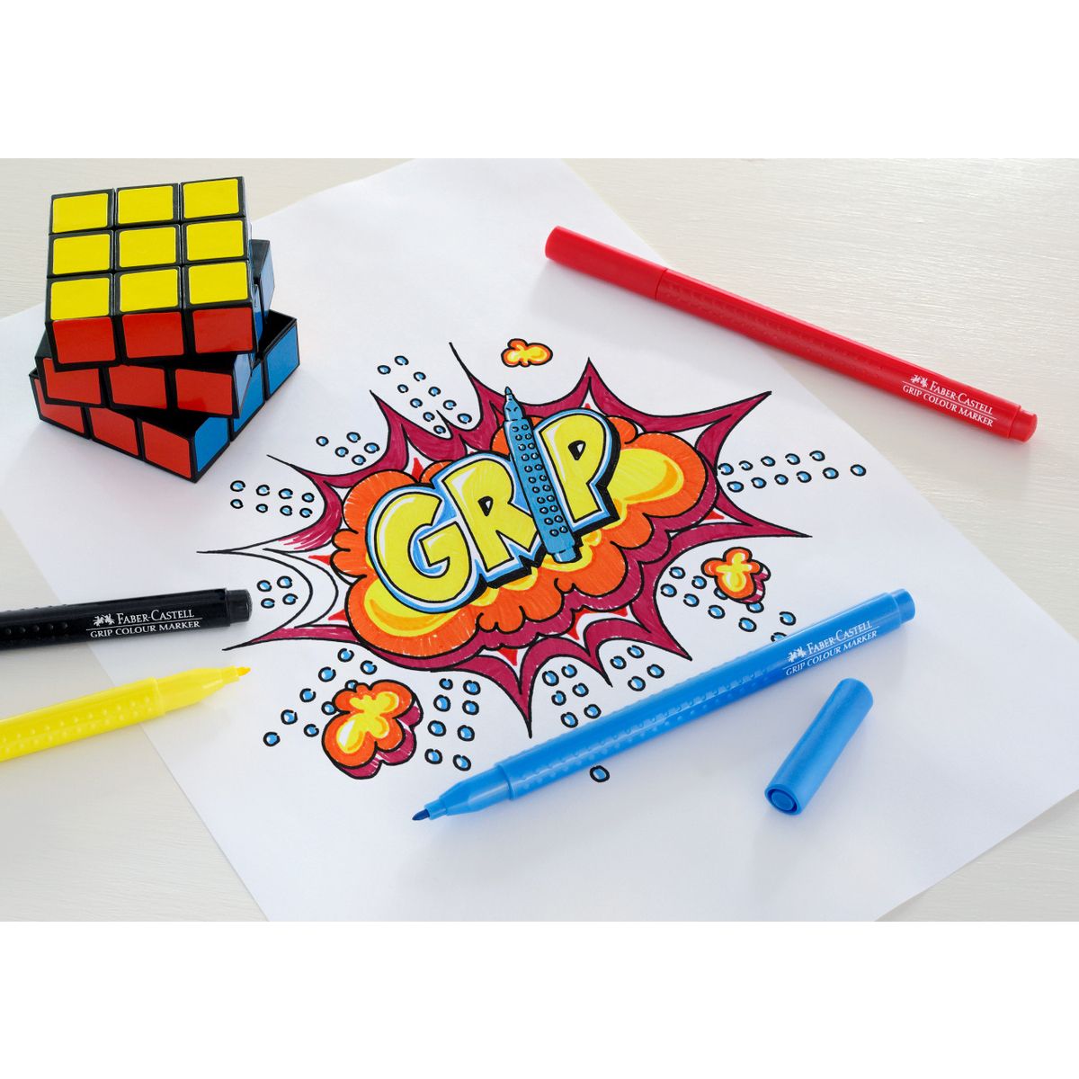 Flamaster 10 kol. Faber Castell (FC155310)