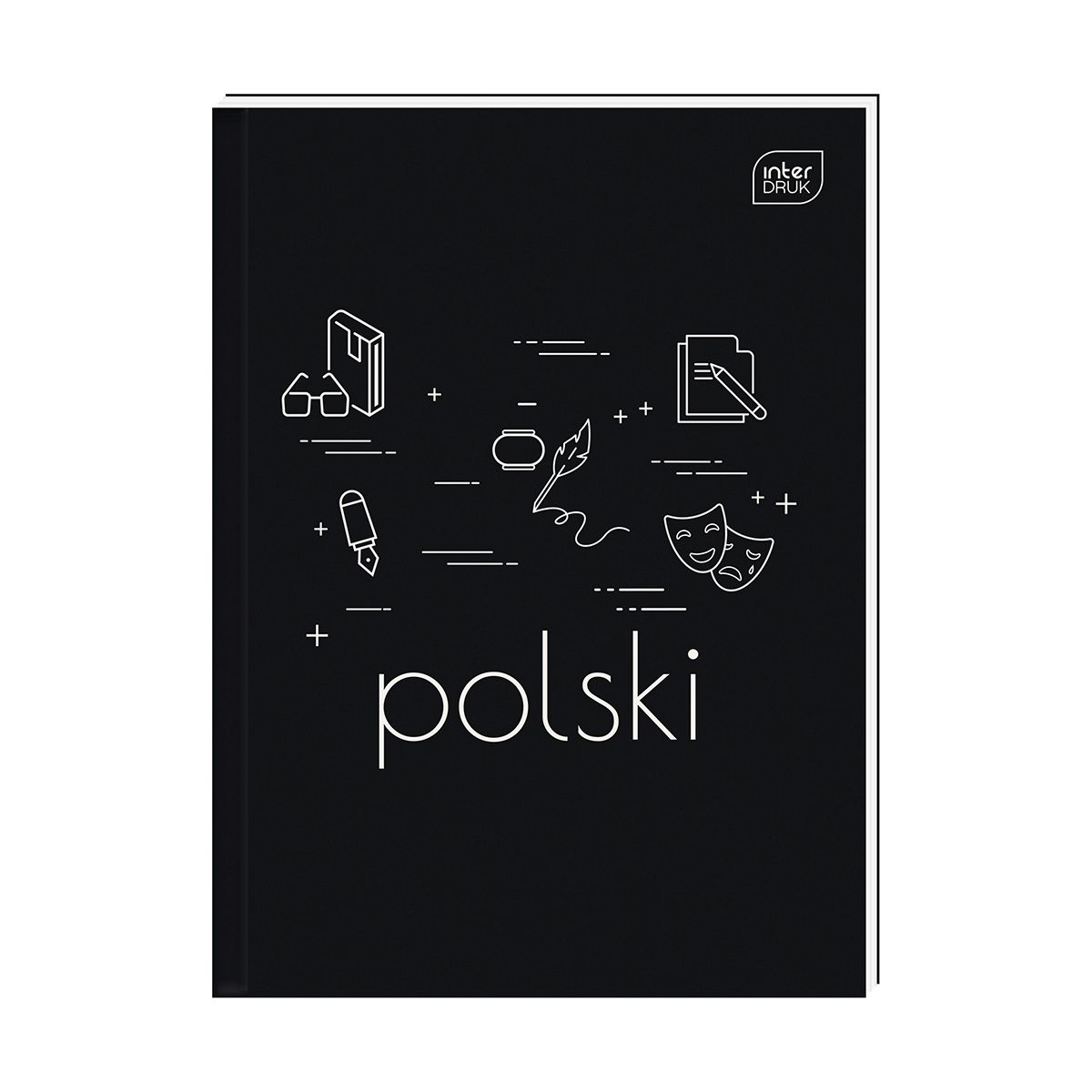 Brulion Interdruk POLSKI A5 80k. 70g linia