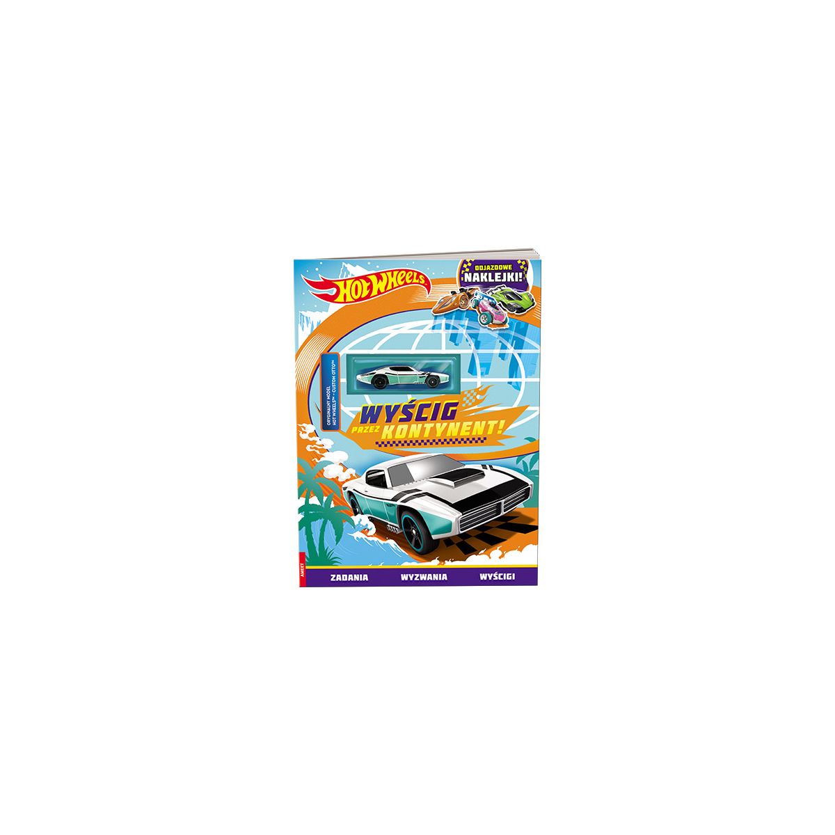 Książeczka edukacyjna Ameet Hot Wheels (FLA 1603)
