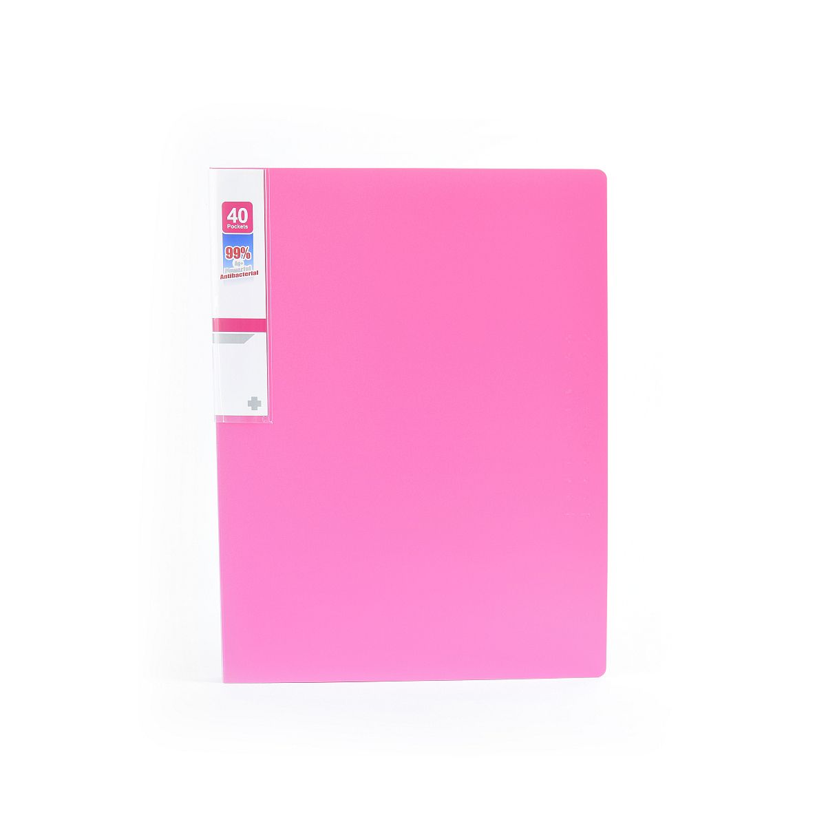 Teczka ofertowa Argo Antybakteryjna Display Book A4 kolor: różowy 40 kieszeni (974003)