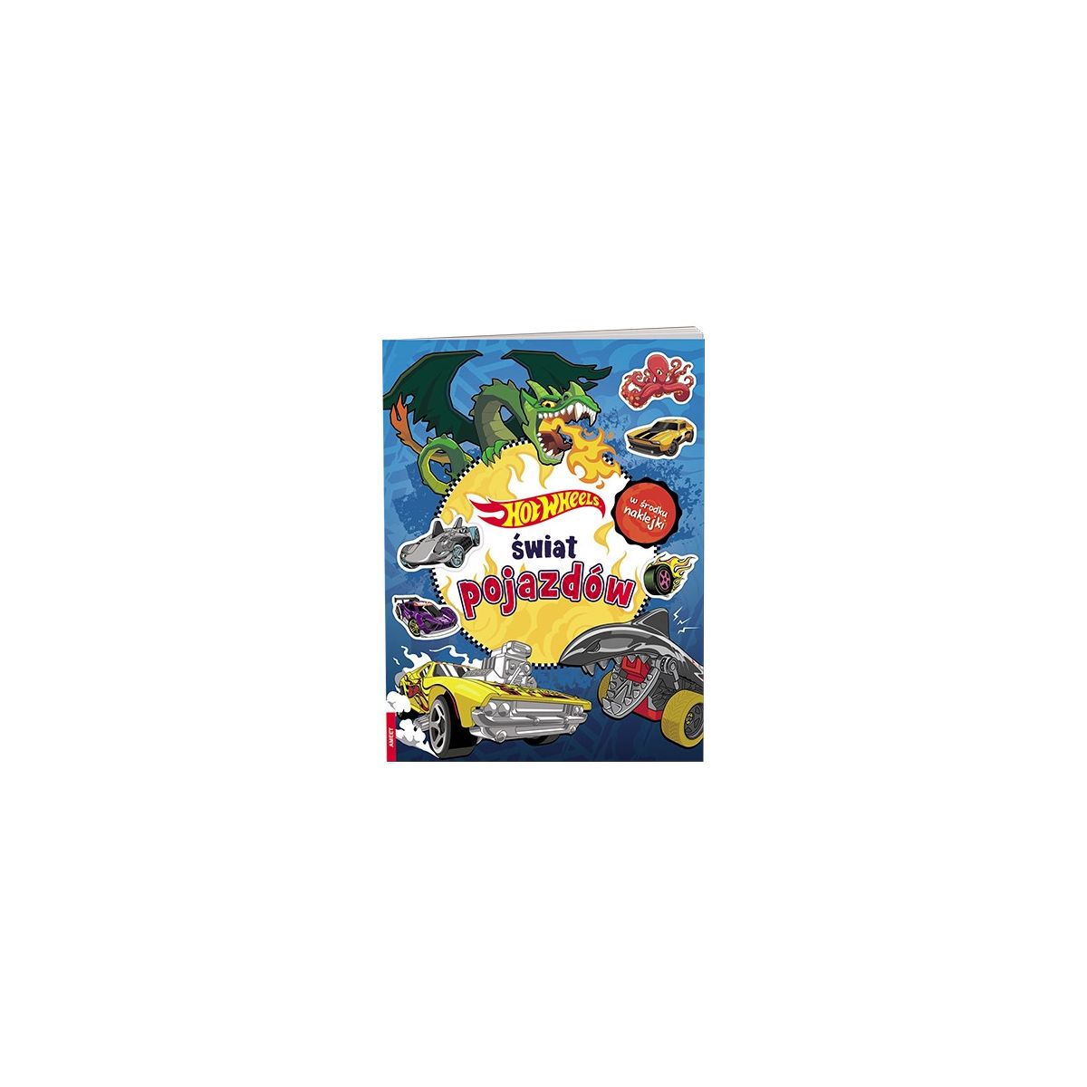 Książka dla dzieci Hot Wheels Ameet (SYR 1601)