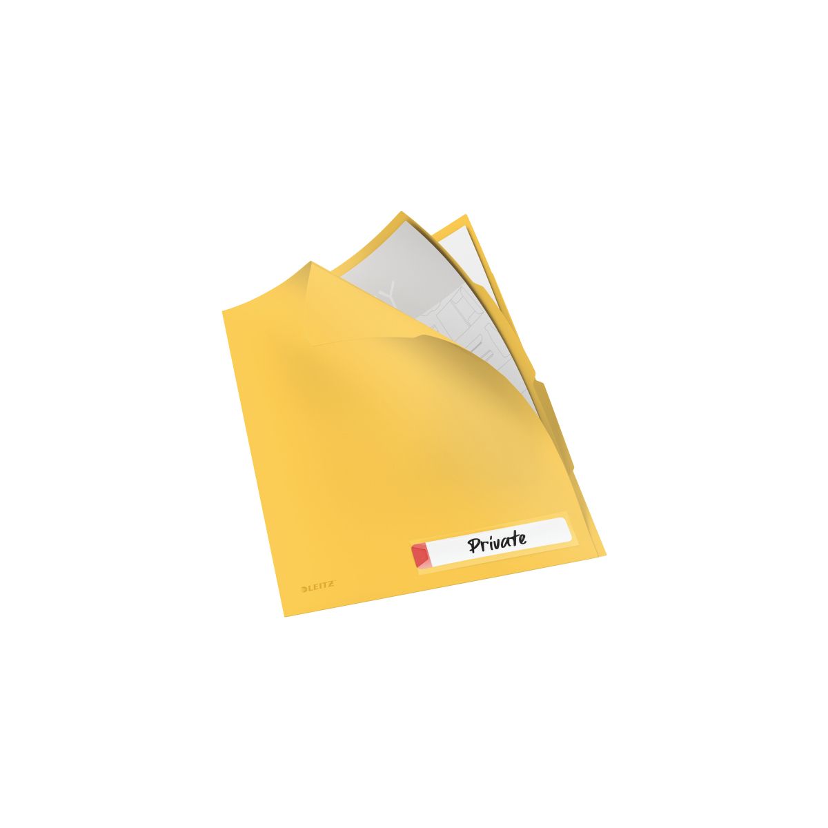 Koszulki na dokumenty Leitz Cosy A4 kolor: żółty (47160019)