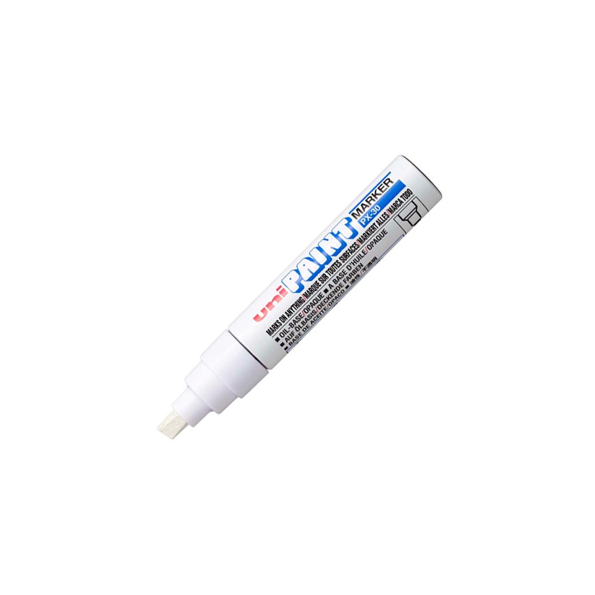 Profesjonalny marker olejowy UNI PX-30 biały