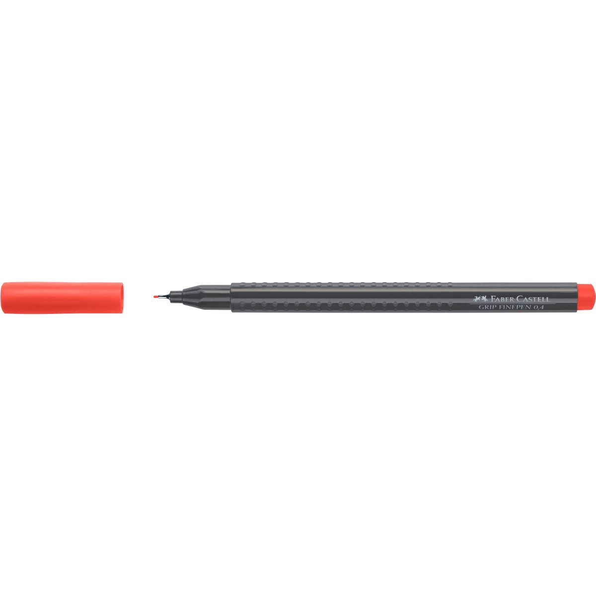 Cienkopis Grip Faber-Castell 0,4mm czerwony  (FC151621)
