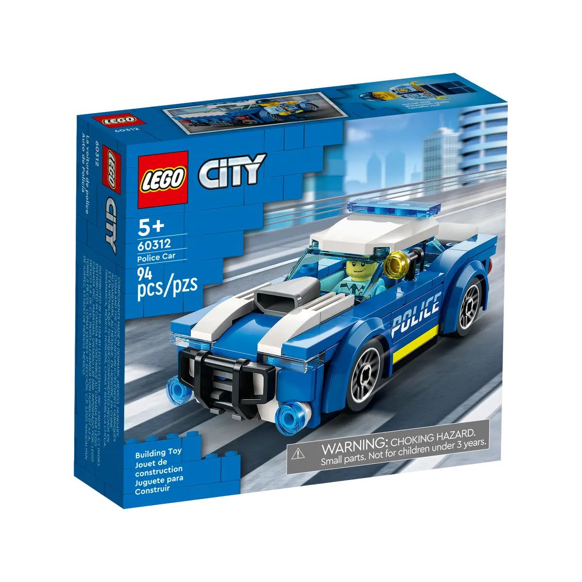 Klocki konstrukcyjne Lego City radiowóz (60312)