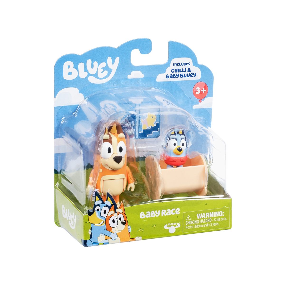 Figurka Tm Toys Bluey Blue 2pak Baby Bluey i Chilli (BLU17616)