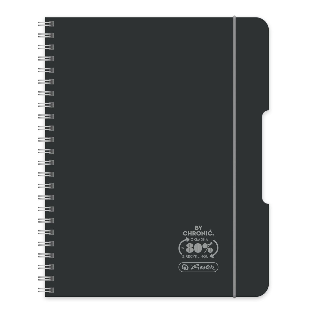 Kołozeszyt (kołonotatnik) Ocean A5 80k. 70g krata Herlitz (400198753)
