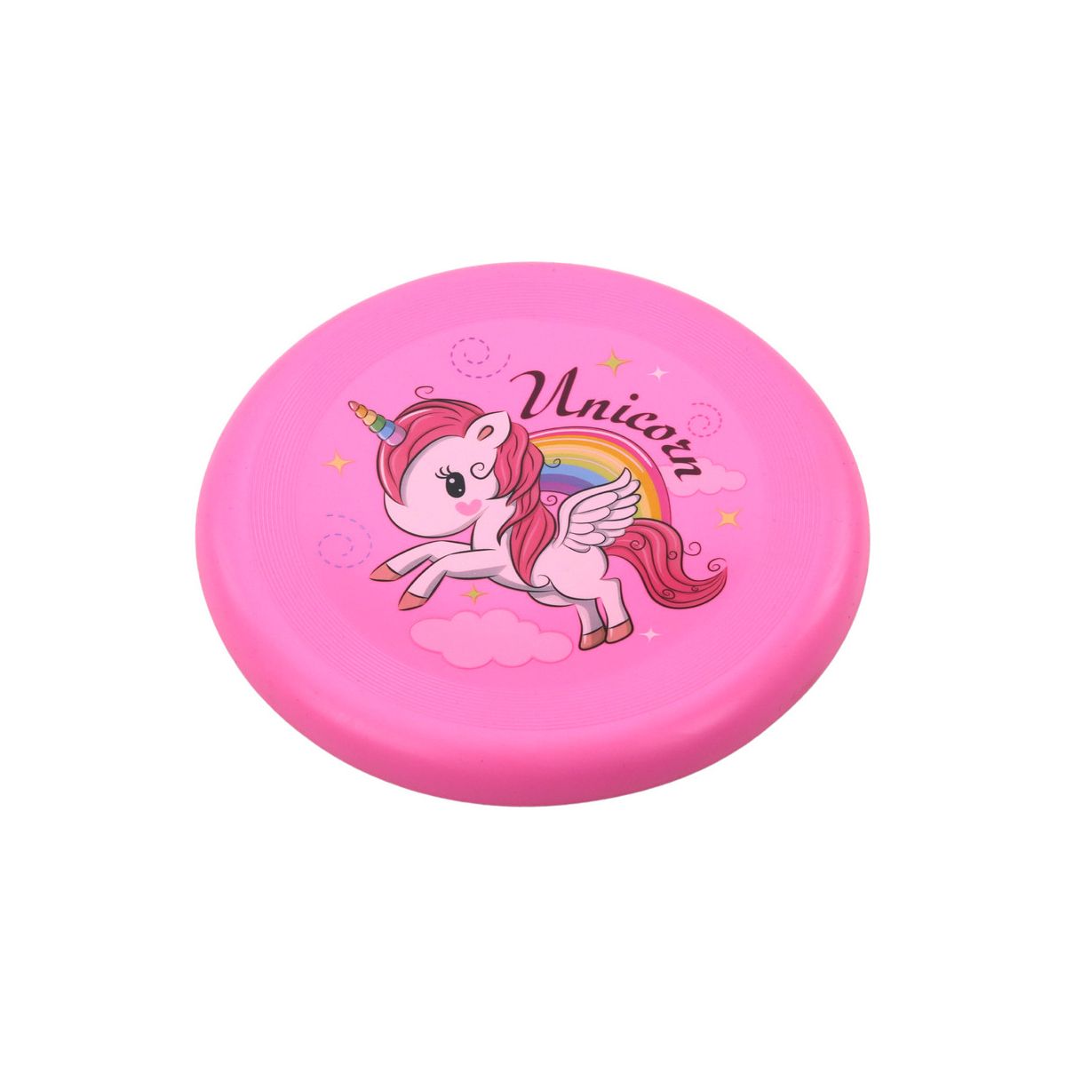 Dysk latający Frisbee Jednorożec Różowy 20cm Lean (17516)