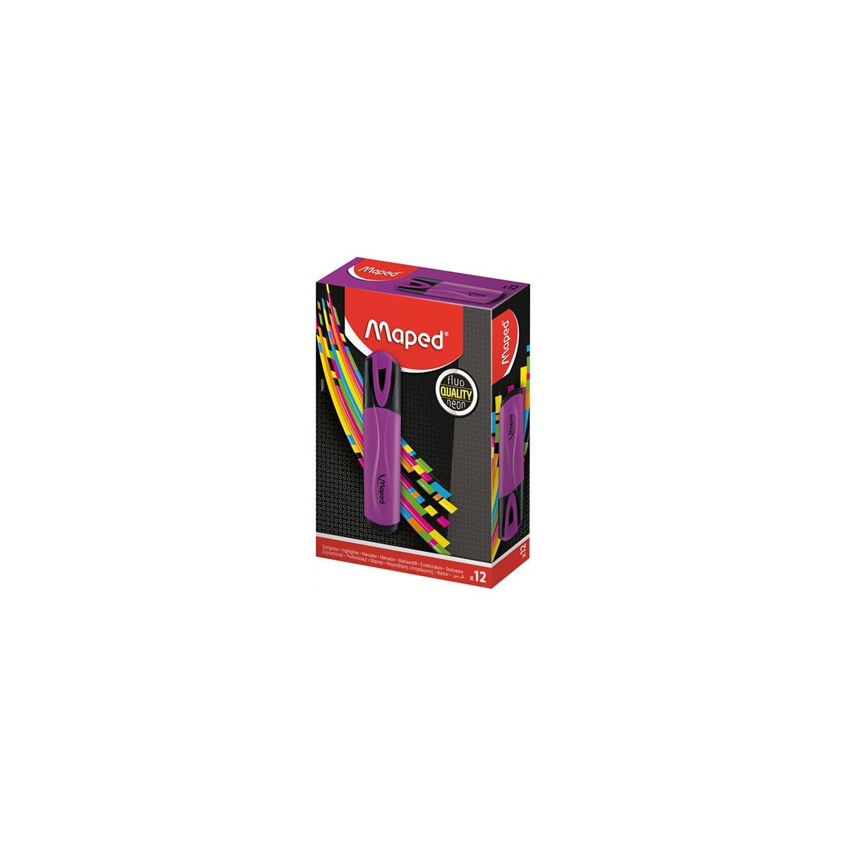 Zakreślacz Maped fluo peps fioletowy 1,0-5,0mm (742531)