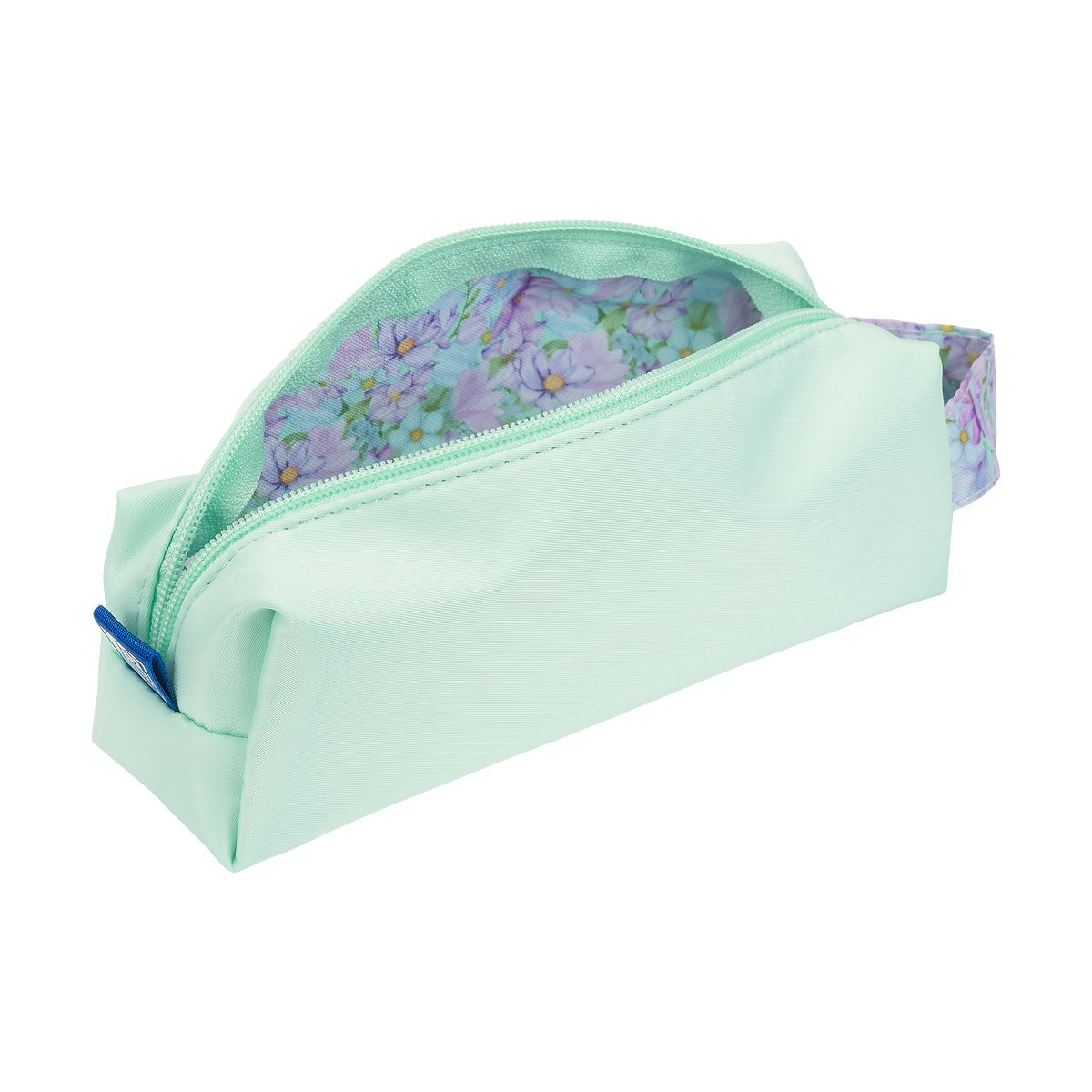 Saszetka Oxford Flowers Duża zielona (400182077)