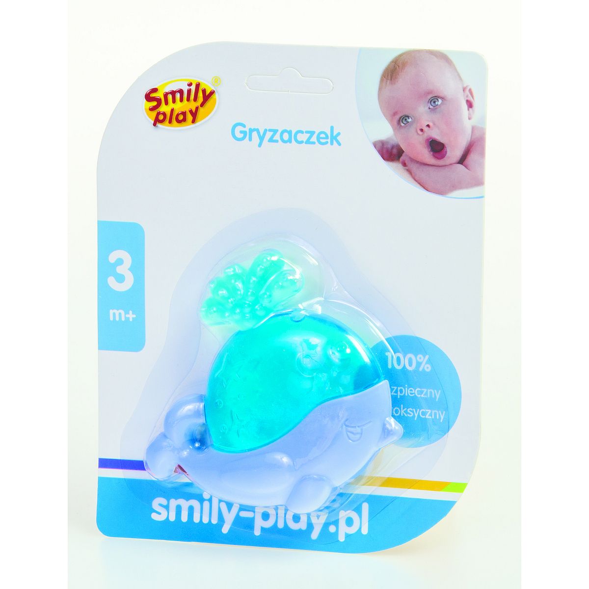 Gryzaczek wieloryb Smily Play (SP83115)