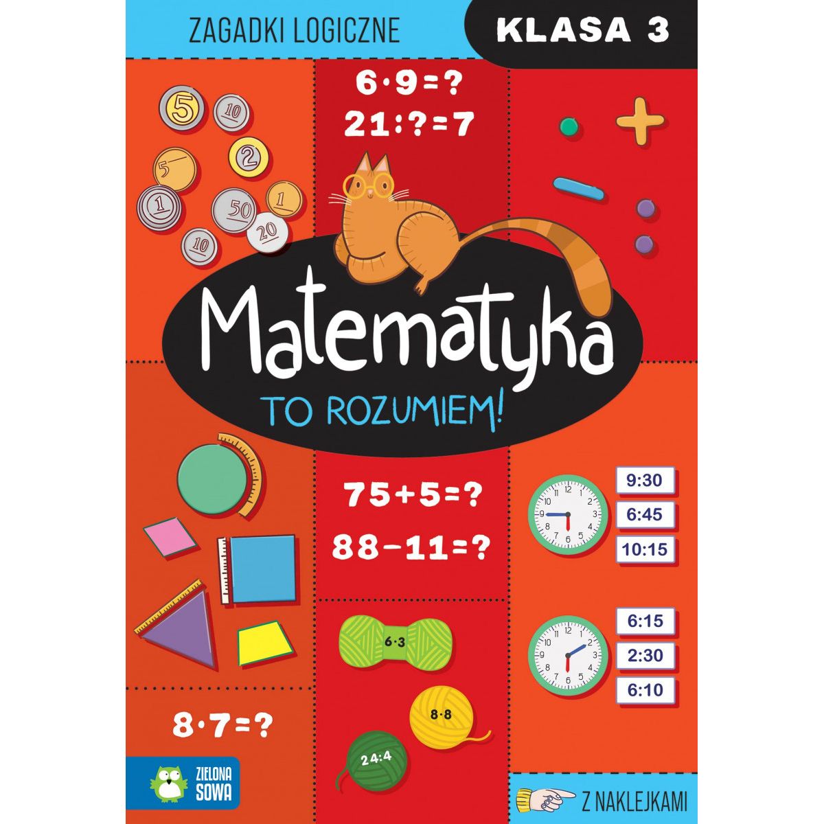 Książeczka edukacyjna Matematyka. To rozumiem! Zielona Sowa