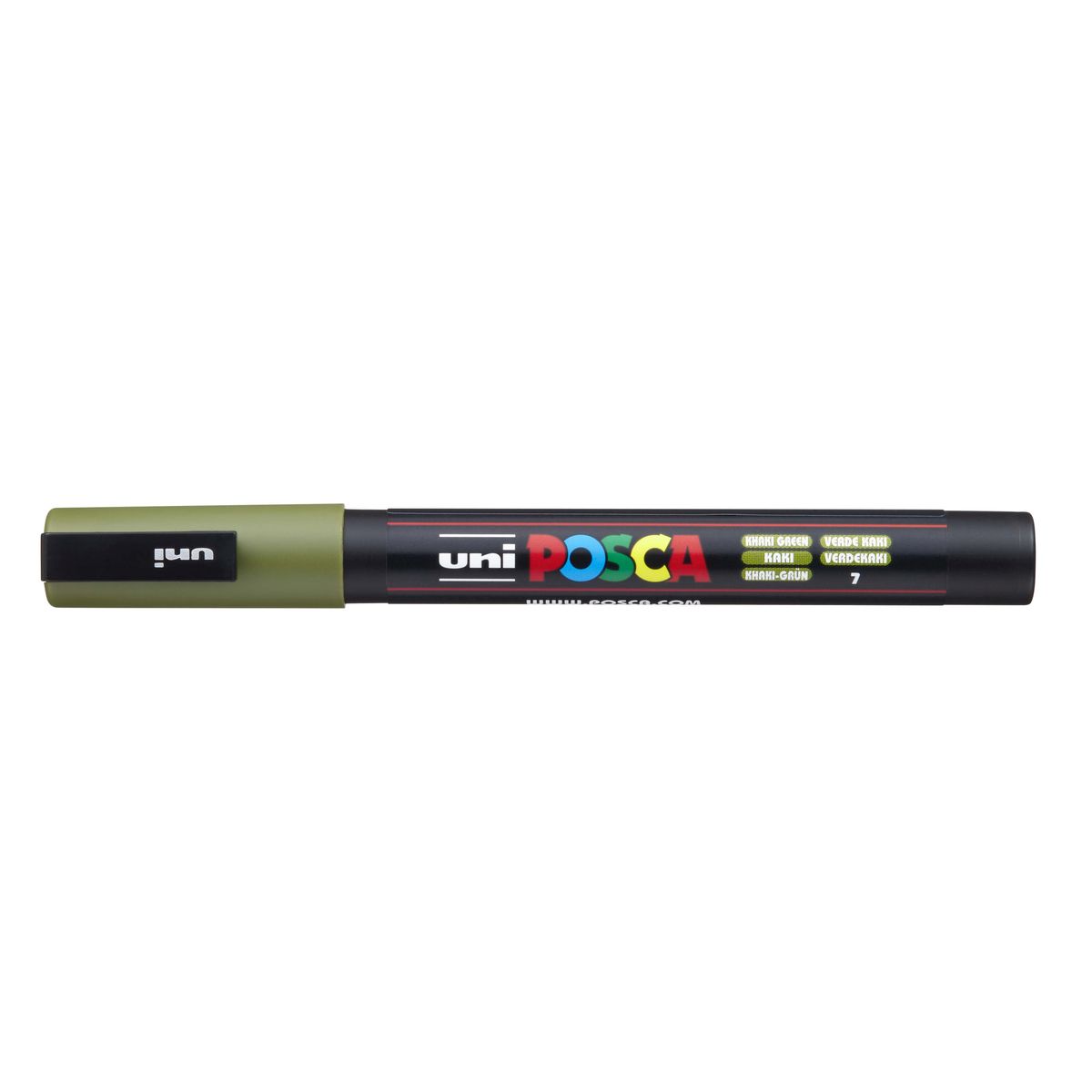 Marker suchościeralny Posca khaki wkład khaki okrągła końcówka Uni (PC-3M)