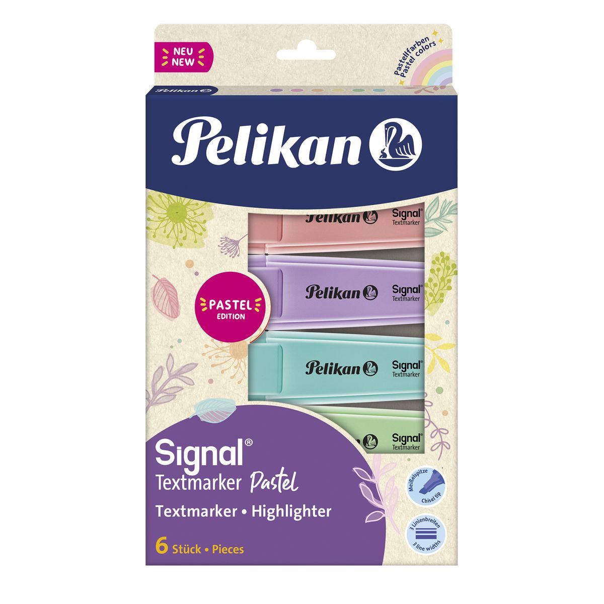 Zakreślacz Pastel Signal 60078802 mix Pelikan (300024506)