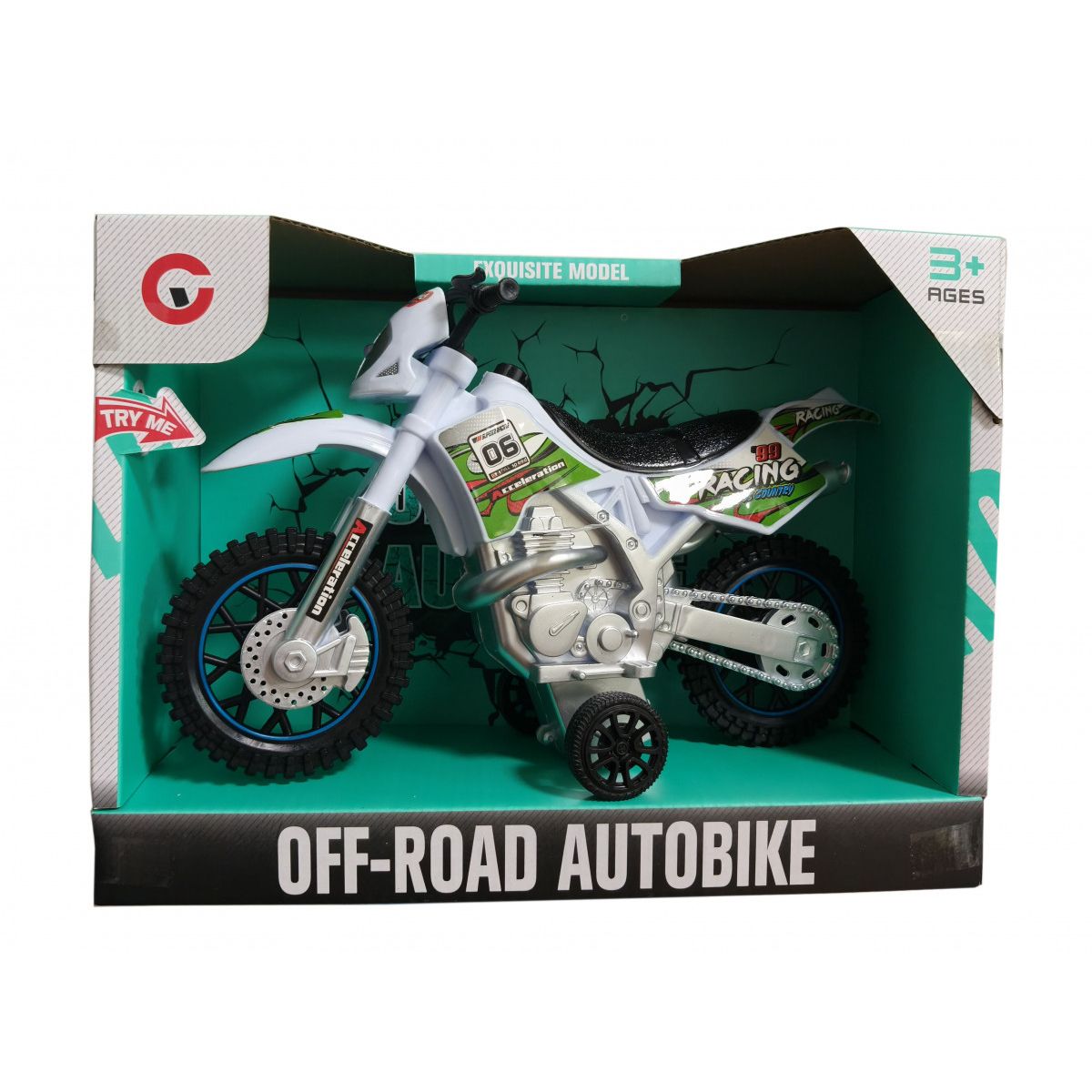 Motocykl Lean światło i dźwięk (23133)