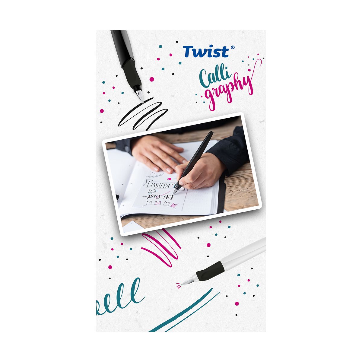 Pióro wieczne Do Kaligrafii Twist P457 Pelikan (300009996)