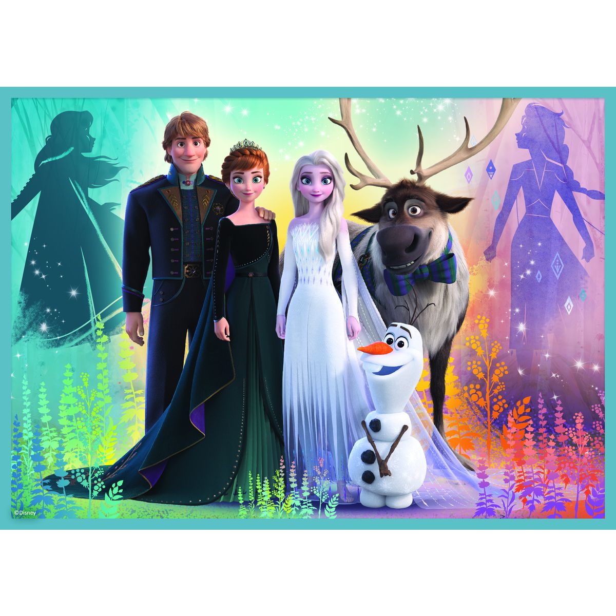 Puzzle Trefl Frozen 2 4w1 el. (34381)