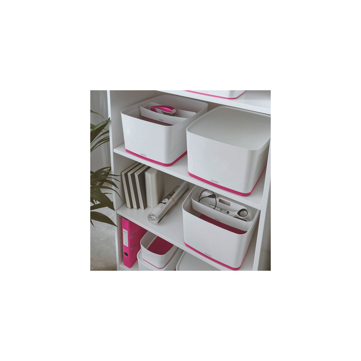 Pudło archiwizacyjne my box biało-różowy [mm:] 318x198x 385 Leitz (52161023)