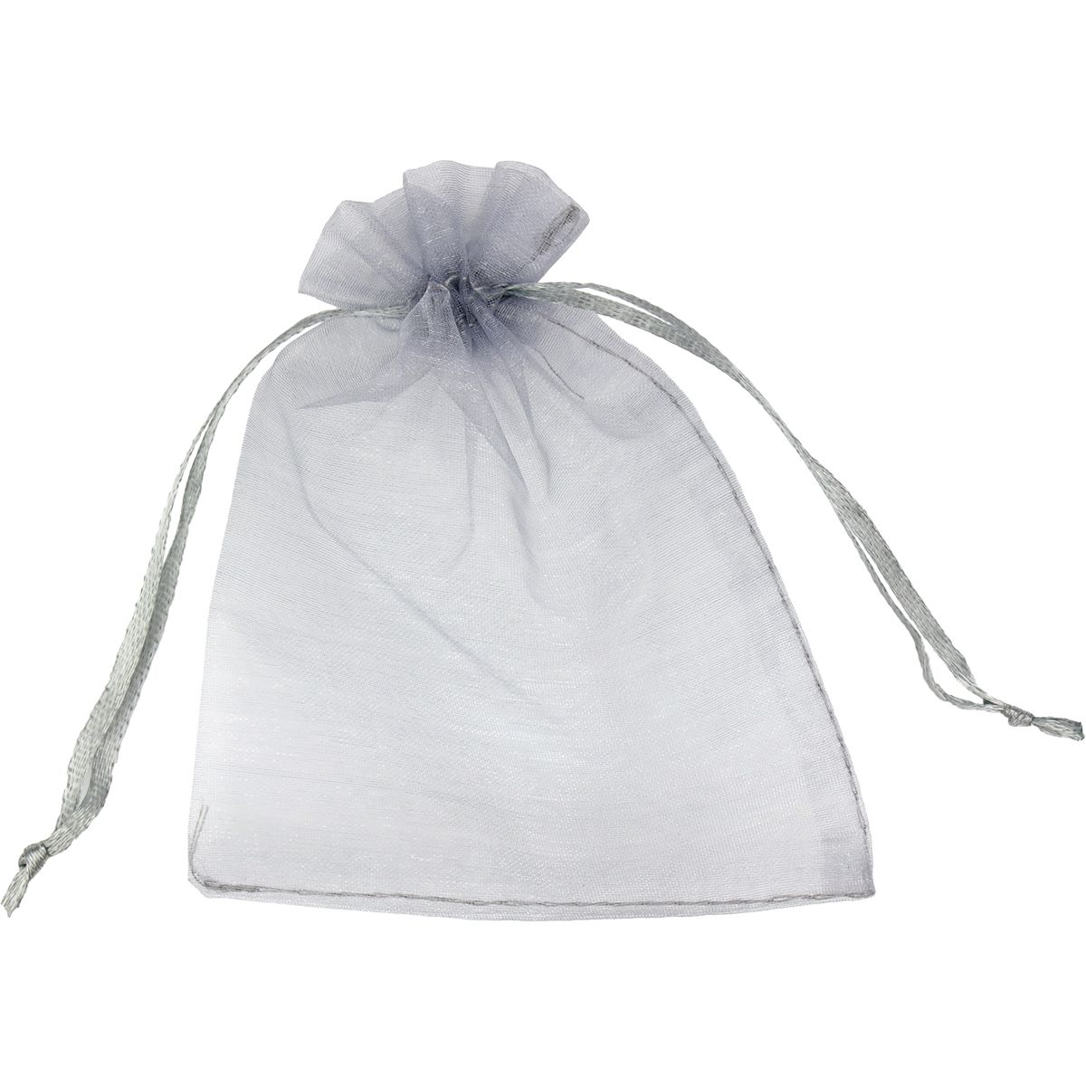 Organza Craft-Fun Series Woreczki z organzy szare Titanum (25BJ033127-4)