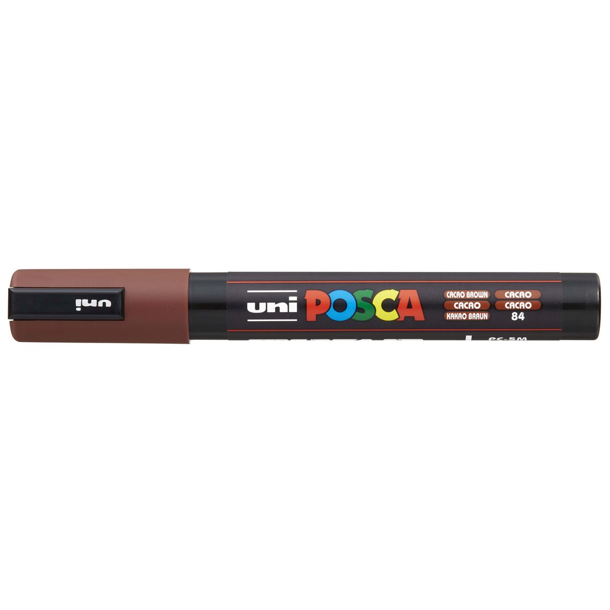 Marker suchościeralny Posca kakaowy wkład brązowy 1,8-2,5mm okrągła końcówka Uni (PC-5M)