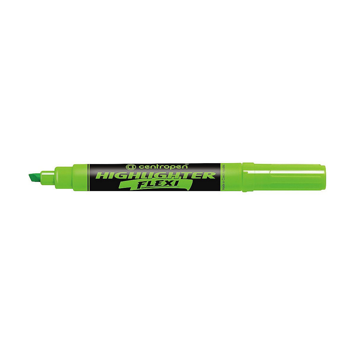 Zakreślacz Centropen zielony 1-5mm (8542)