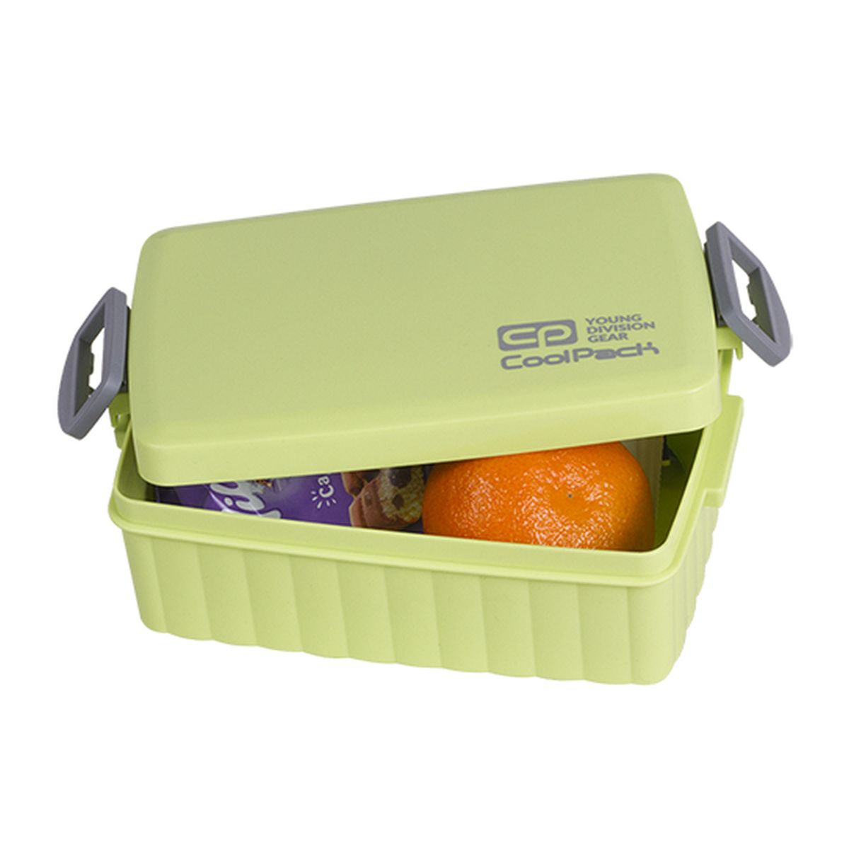 Śniadaniówka coolpack snack green [mm:] 175x130x 70 Patio (93408CP)