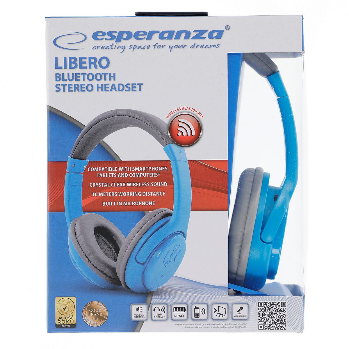 Głośnik niebieska Esperanza (eh163b)