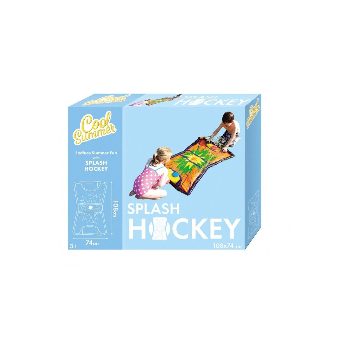 Materac dmuchany splash hockey 108x74cm (DKJ8305)