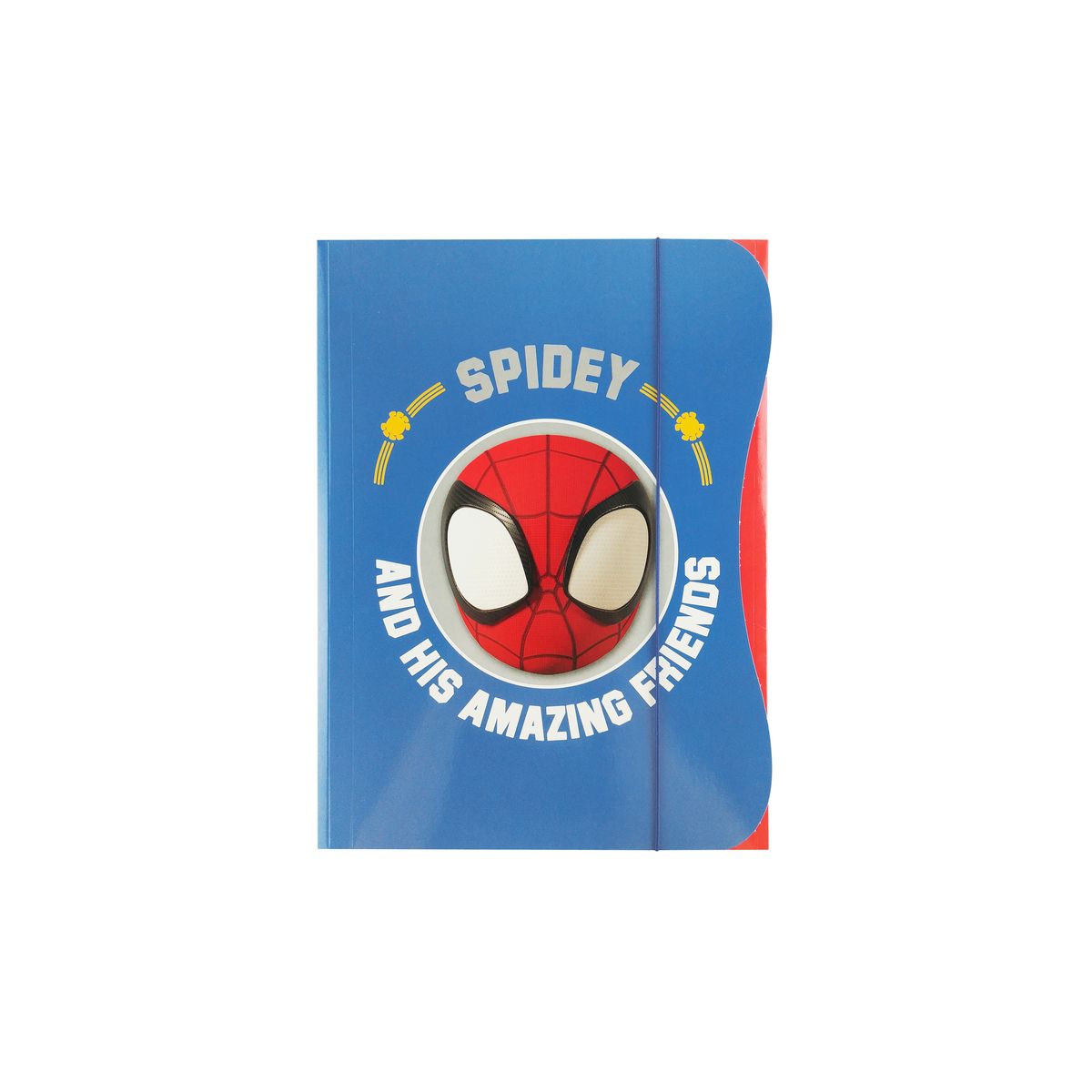 Teczka kartonowa na gumkę z gumką Spider Man A4 miks Beniamin